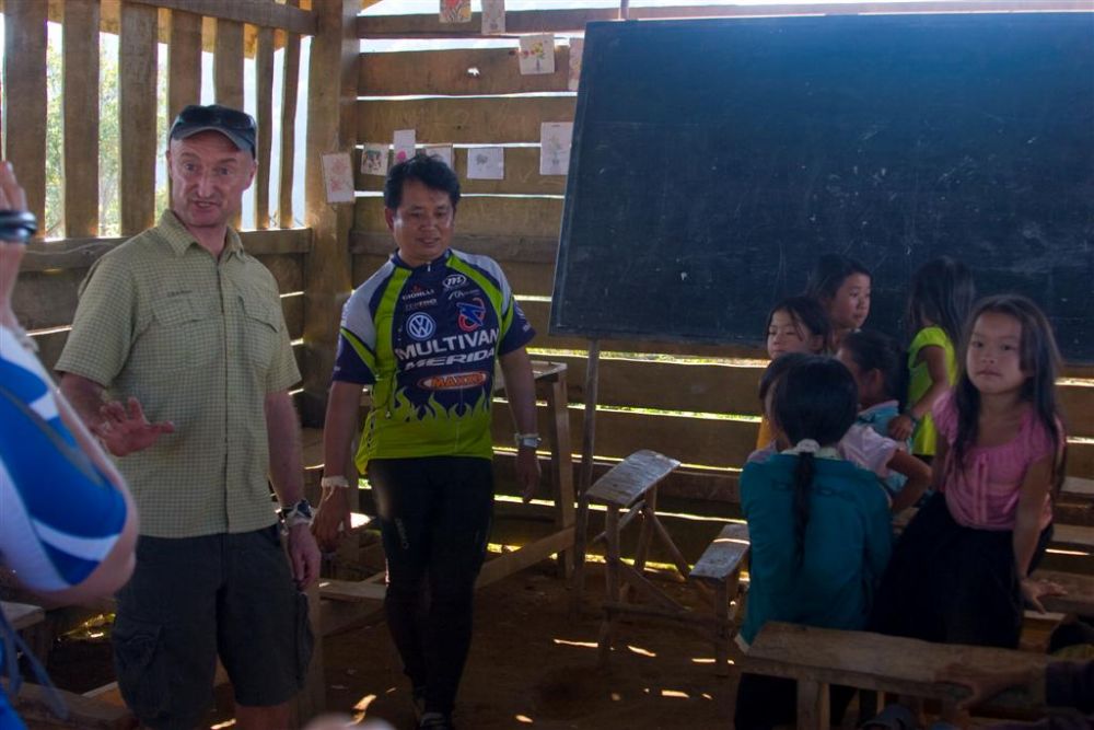 One of the Hmong schools we built support