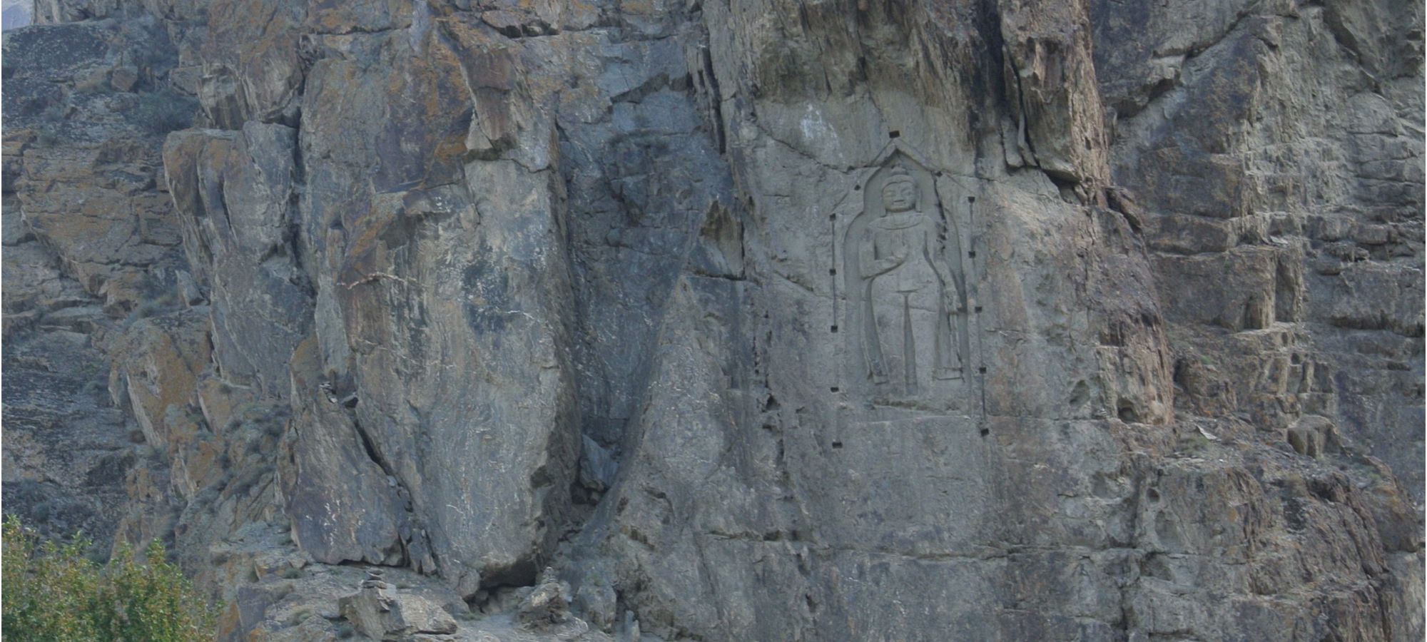Seventh century Kargah Buddha - Gilgit