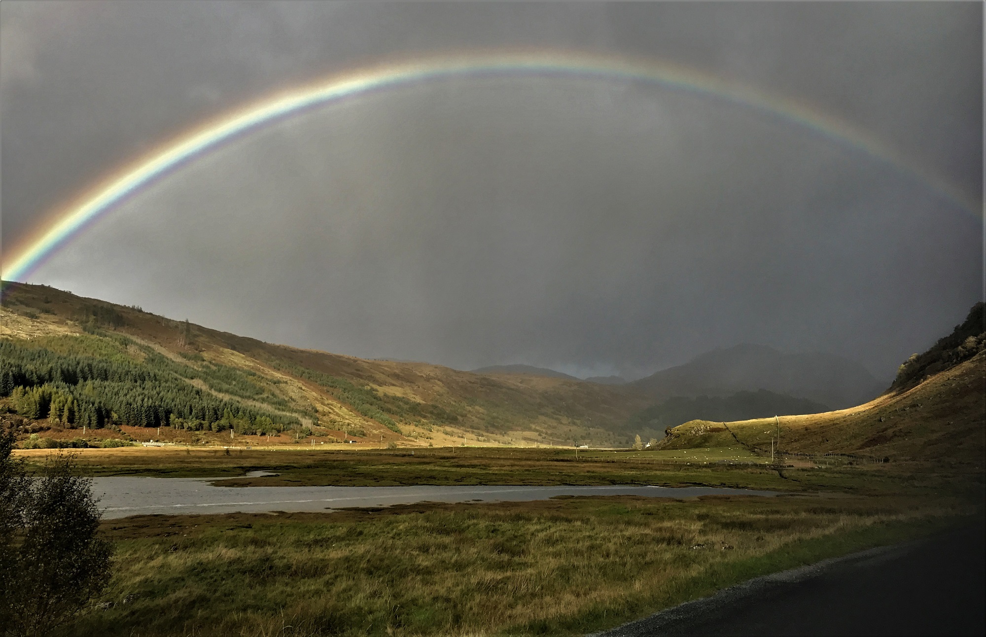 Rainbow over Loch Sunart