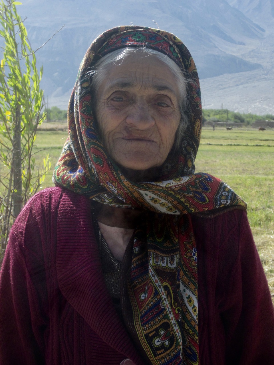 Old lady Tajikistan