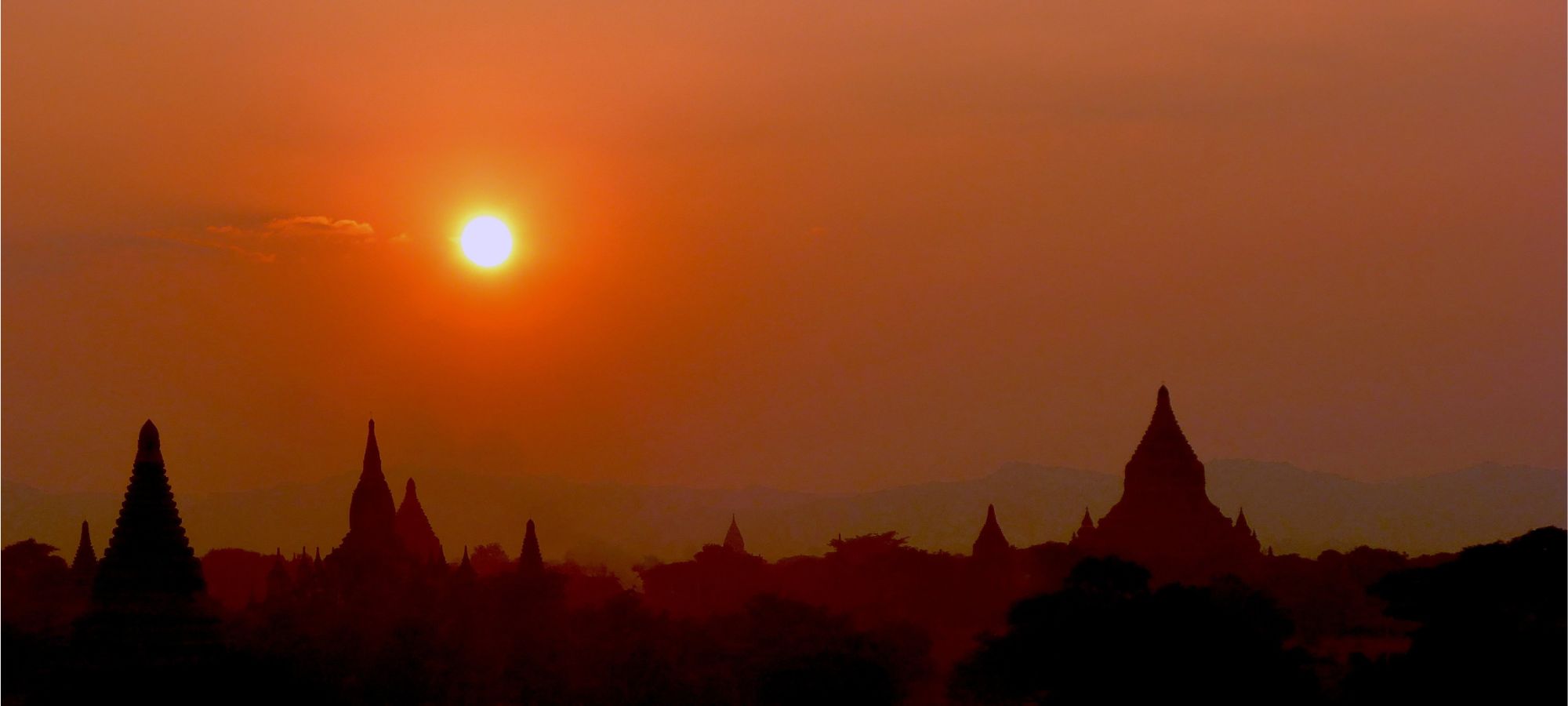Sunset in Bagan
