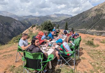 Lunch in the mountains