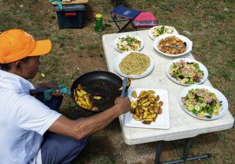 Camping meal
