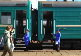 Ulaanbaatar to Erdenet on the sleeper train